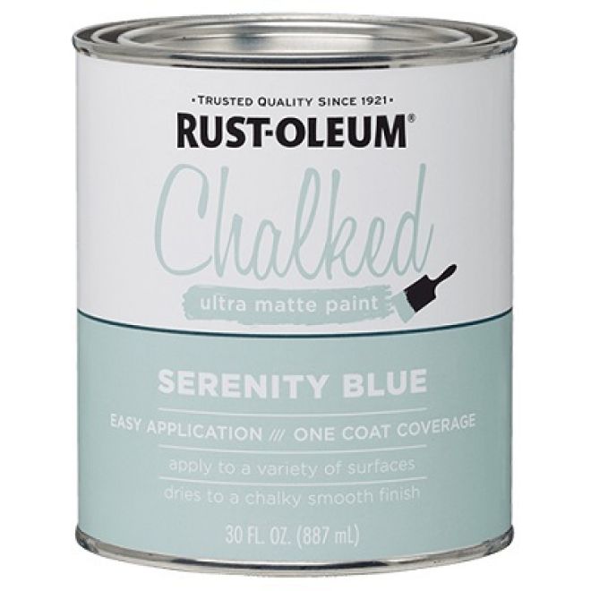 chalked rustoleum