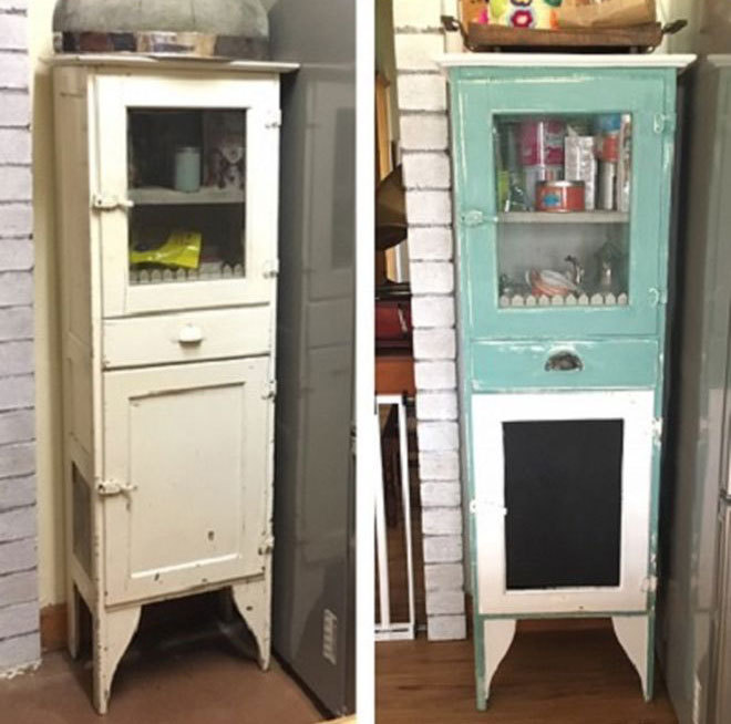 Kitchen Renovation Creating A Distressed Look Crowies Paints